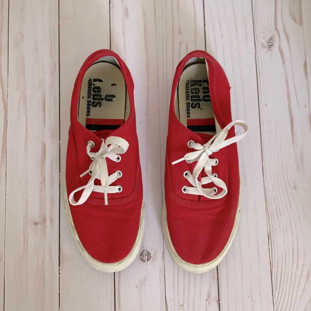 Cherry Red Keds